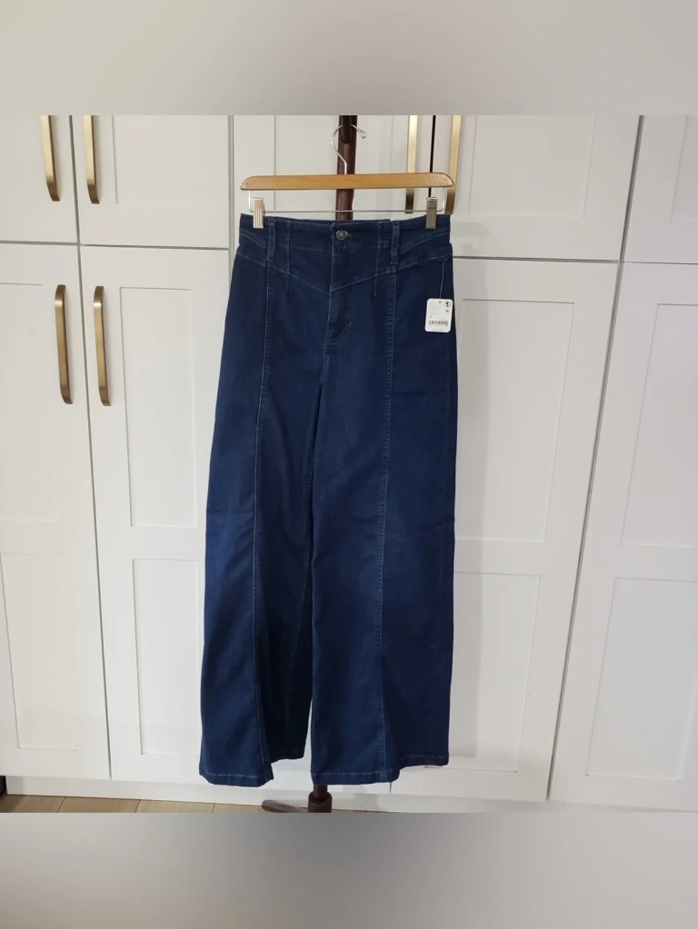 Free People Libre Front Yoke Wide Leg Jeans - Picture 3 of 7
